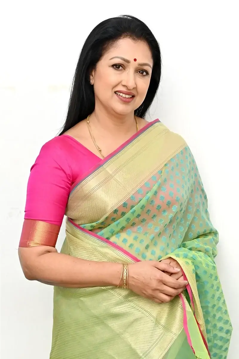 Indian Actress Gautami Tadimalla at Anni Manchi Sakunamule Movie Interview